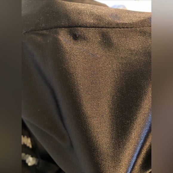 Jolie Dress Size 8P Sequins Y2K Whimsigoth Strapless Satin Midi‎ Cocktail - Picture 8 of 8